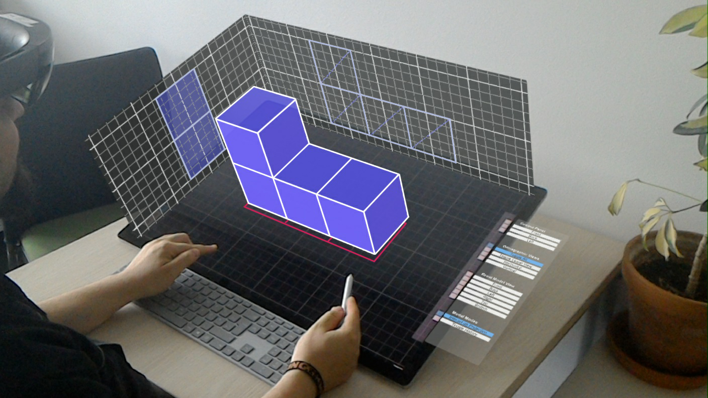 Building a 3D Model in Augmented Reality